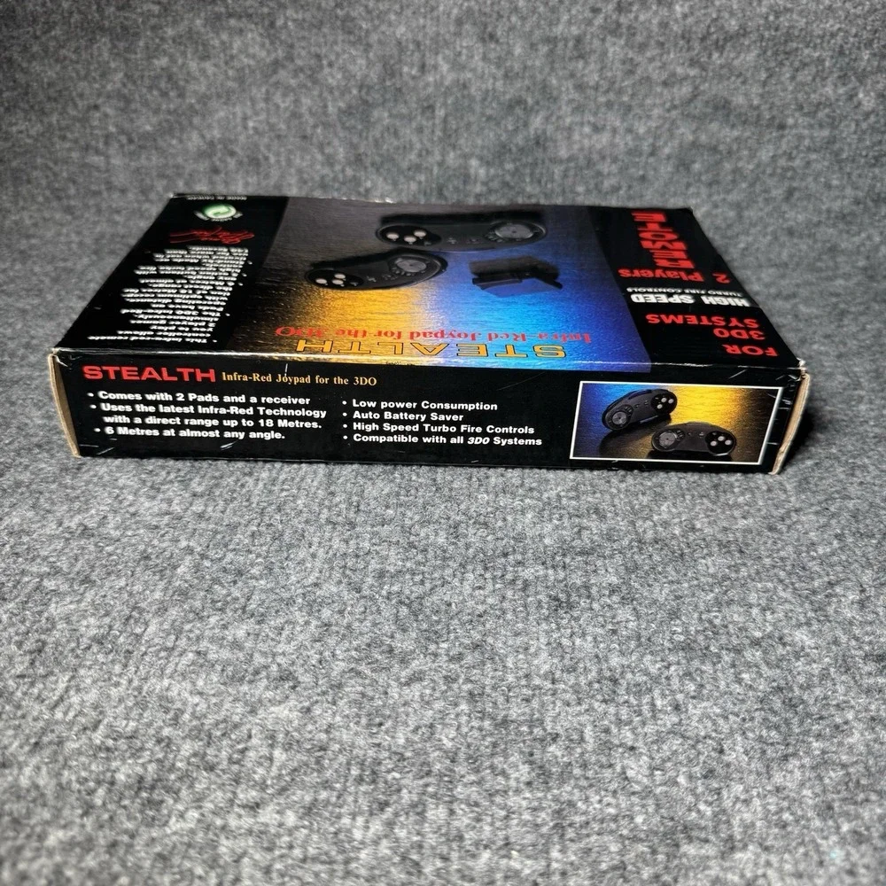 Stealth Infra-Red Joypad‎ Controller for the Panasonic 3DO Complete in Box